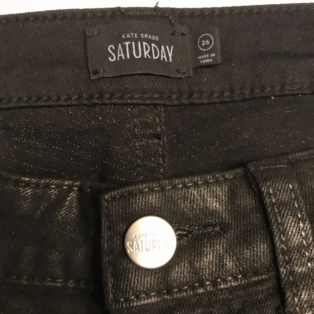Kate Spade Black Let Loose Saturday Jeans 26 View 5